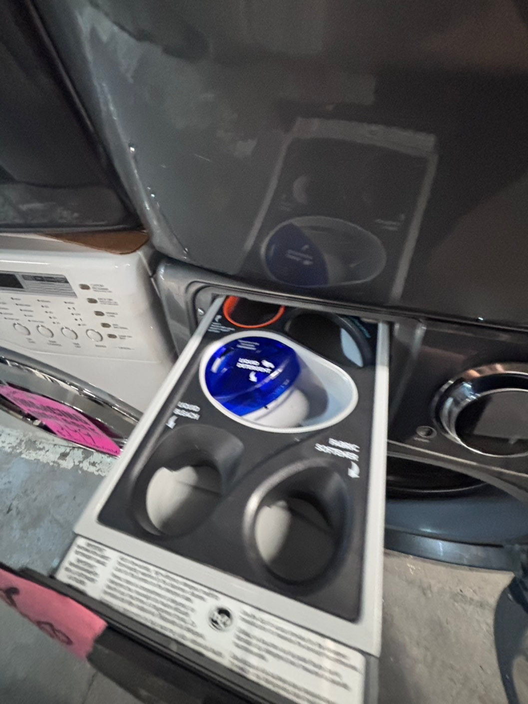 >* special 🔥Electrolux large capacity washer & dryer set electric 220v front load stackable or side by side - sensor dry in gray  #ELS6SET