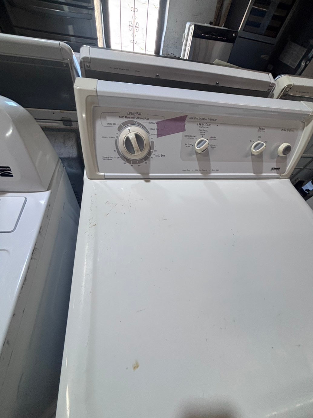 >*special🔥Kenmore 27” large capacity electric dryer 220v side by side used-refurbished #KE27G2B