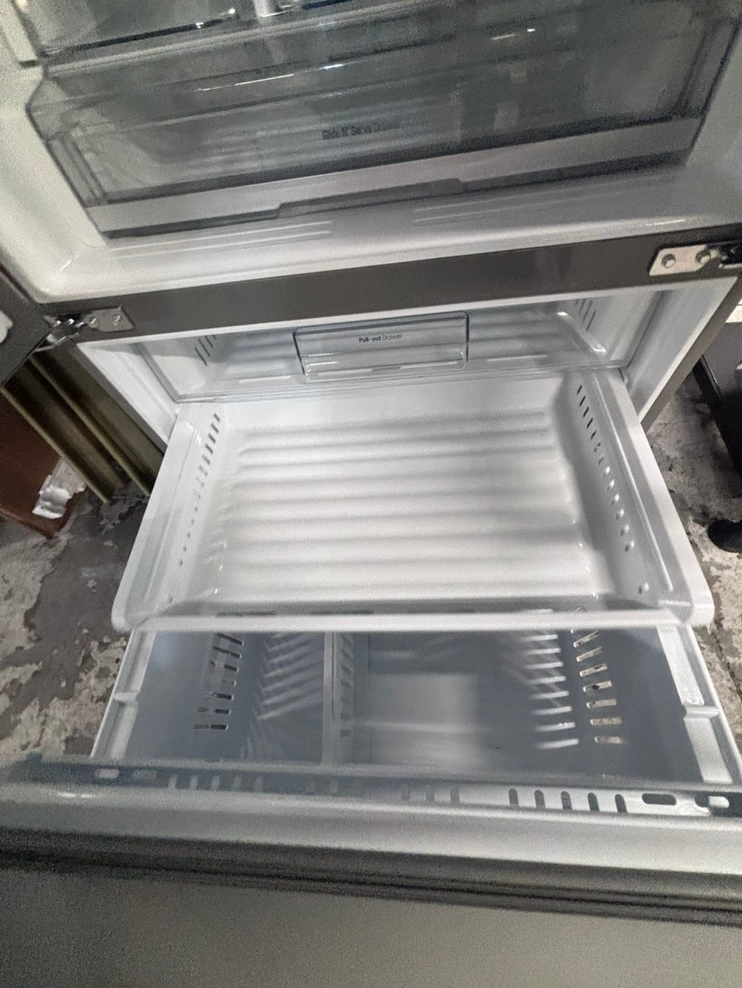 >>Used great condition used-Refurbished LG 36”w x69h x 31” depth refrigerator stainless steel w/ice & water dispenser 36 “ #LGFD31CU3B