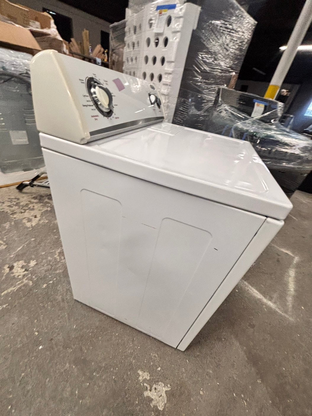 >great condition whirlpool 29” large capacity electric dryer 220v side by side used-refurbished #WDY65PB