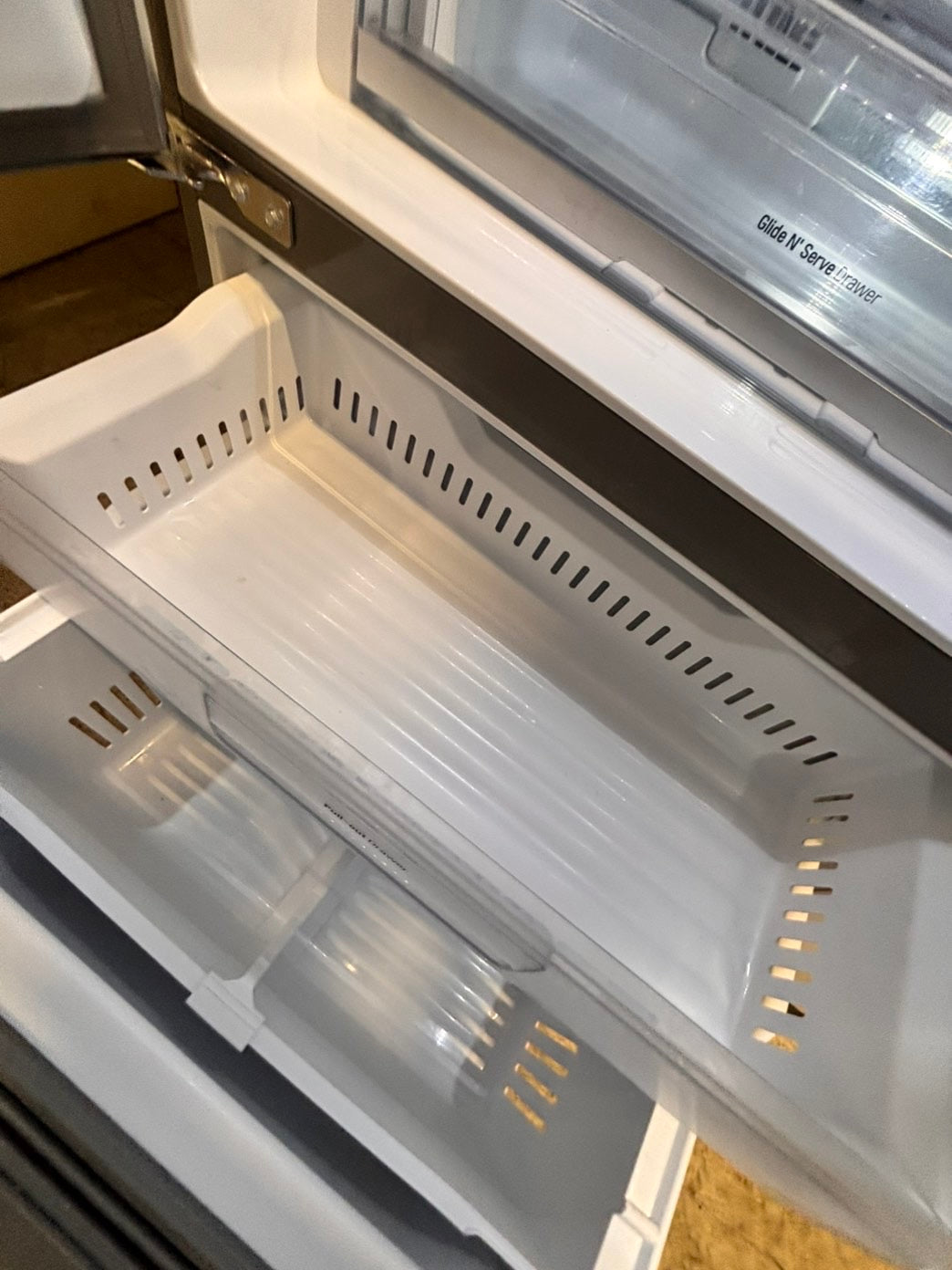 >LG French door Refrigerator counter depth stainless steel w/ ice water dispenser 36" #RTWT24B