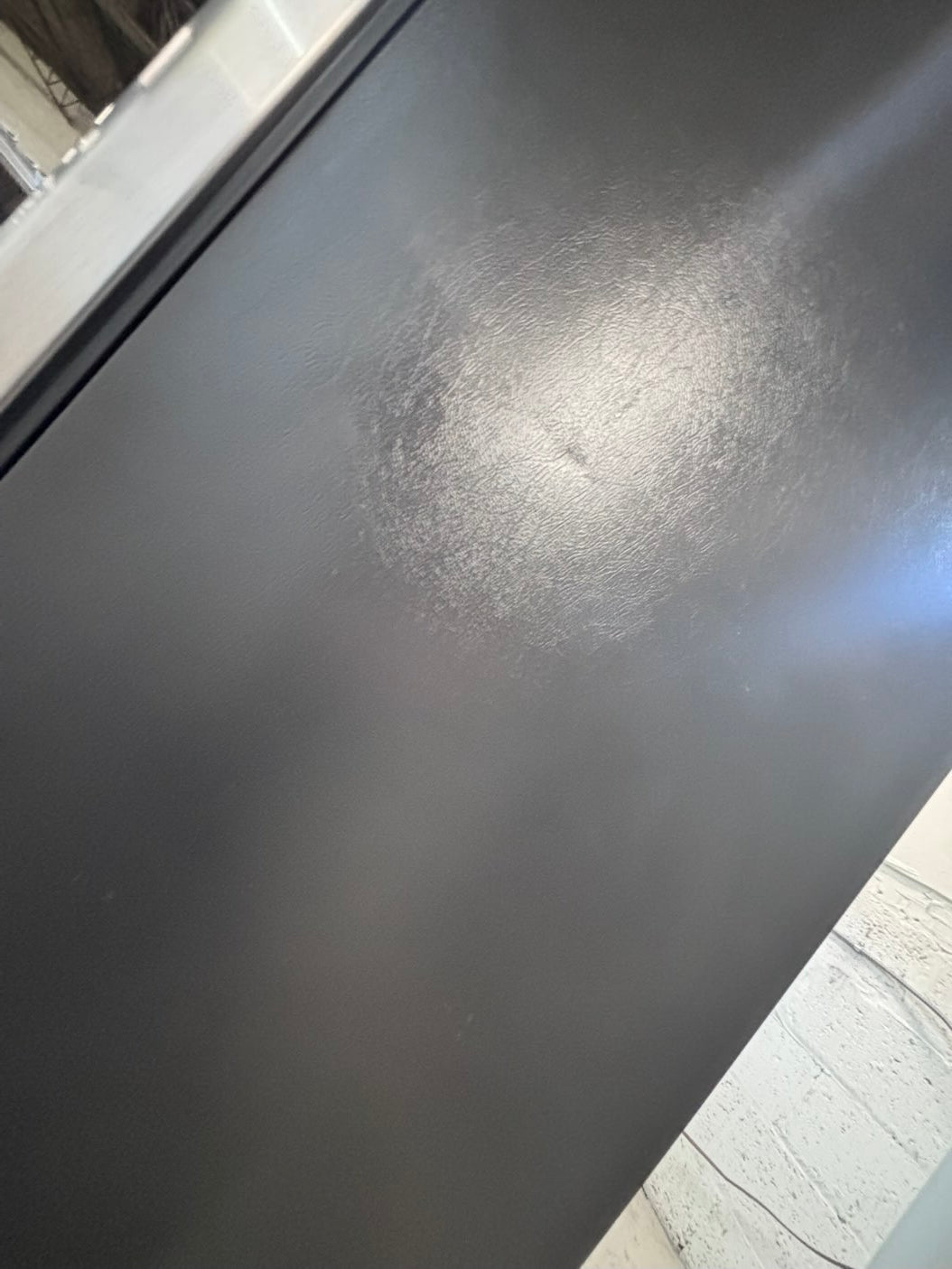 } GE Side x side  36”x 69”h x 29depth ,Refrigerator slate  with ice maker & water dispenser /. 36” 26cu.ft  working 💯  with warranty  used-Refurbished. Item number  #RF26Z14B