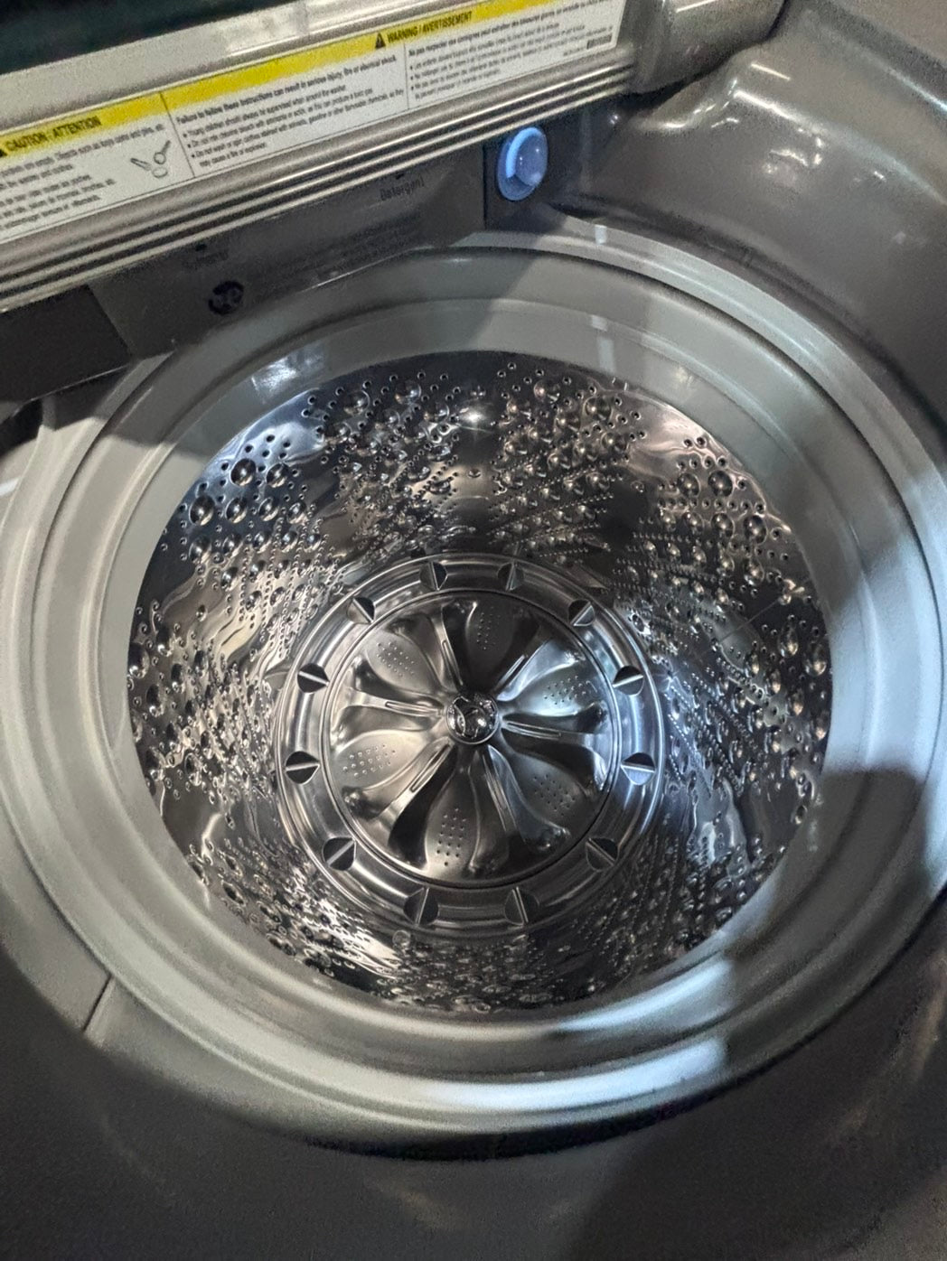 >> LG gray top top load washer large capacity & dryer set electric 220v side x side top load stainless steel drum gray color used-refurbished #WTL1TYB