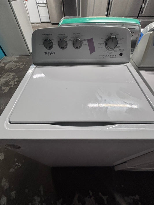 >whirlpool Top load washing machine large capacity w agitator 27" used-Refurbished #WPAH4B