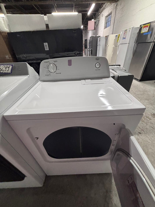 Roper 29” large capacity electric dryer 220v side by side used-refurbished #WDP88B