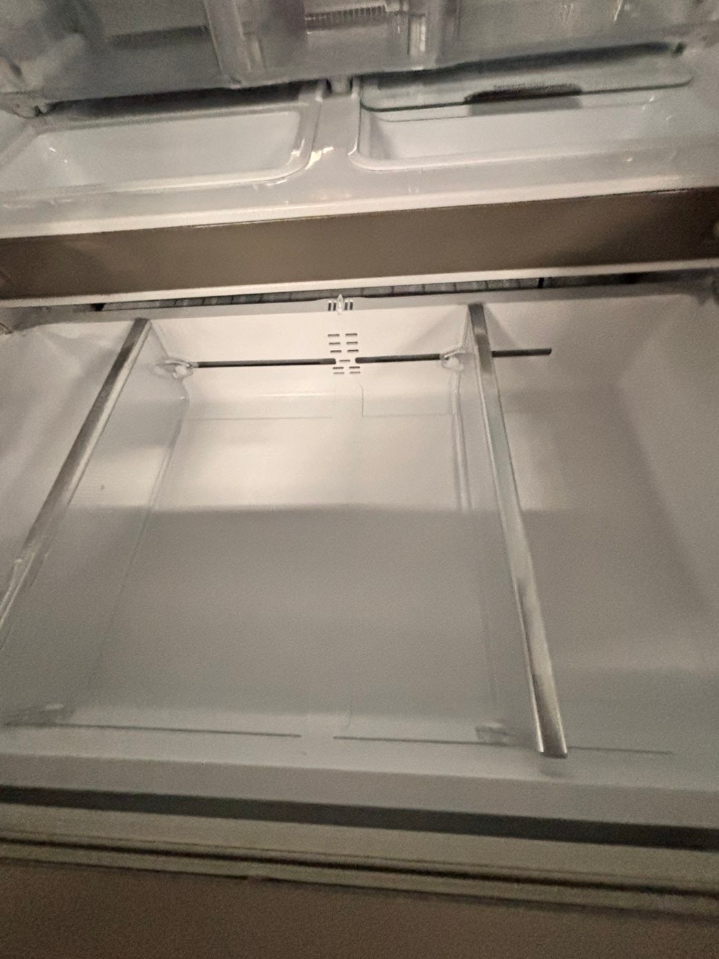 >sale🔥LG  French door 4-doors Refrigerator counter depth stainless steel w/ ice water dispenser great condition 36" used-refurbished #LGAW24BB