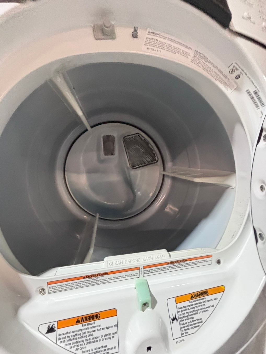 >*sale🔥kenmore  sensor Dry front load stackable electric 220v dryer in off white color used-refurbished 27" #DZ8916B