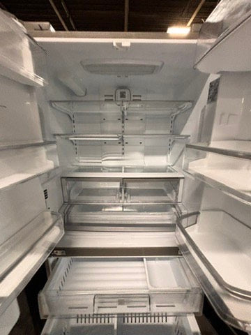 >special combo 2pc. Kenmore French door Refrigerator 36” stainless steel with water dispenser & ice maker & electric stove 5 burners & both same brand #RFXV421B