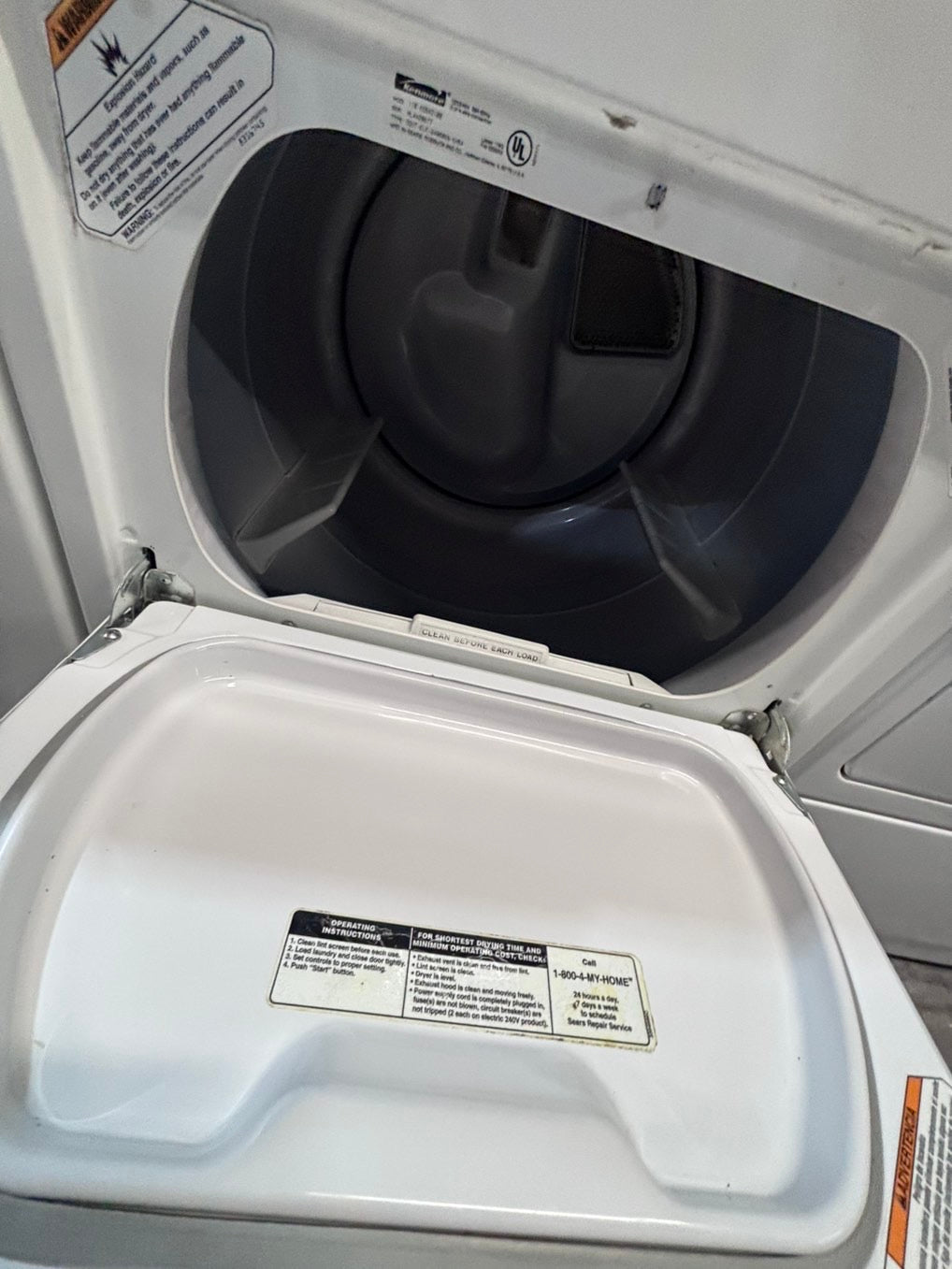 }sale 🔥🔥KENKORE  top load washer with agitator & electric dryer 220v  set   top load side by side working 💯  with warranty top load side by side #SKR62YB