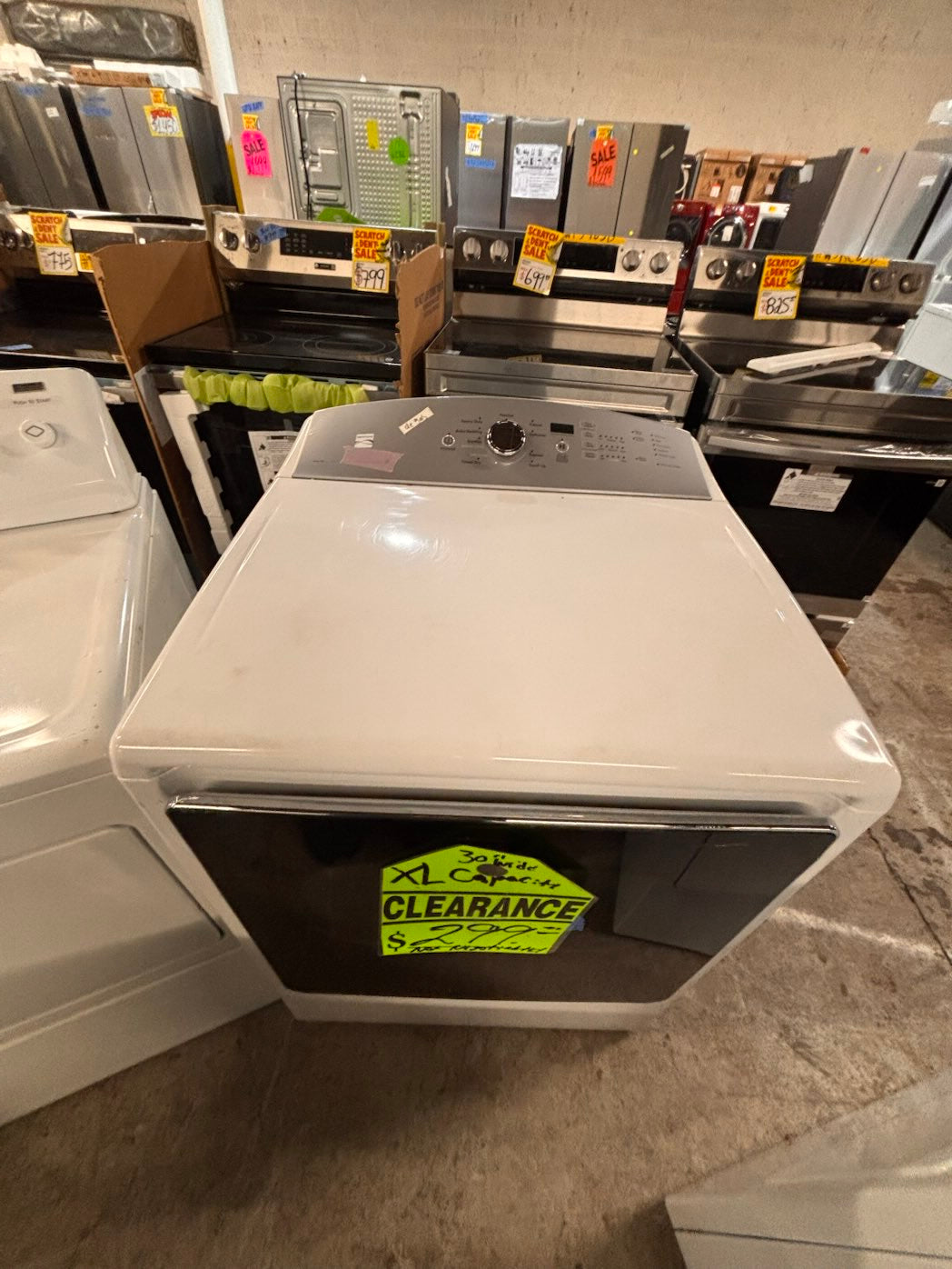 }}Kenmore 29” x 41” x 34”depth large capacity gas  dryer 110v side by side used-refurbished #GDDY1AB