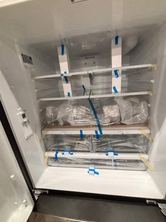 >special🎈New open box 📦 GE Refrigerator with ice maker & water dispenser - Stainless Steel #RFGAA4DB