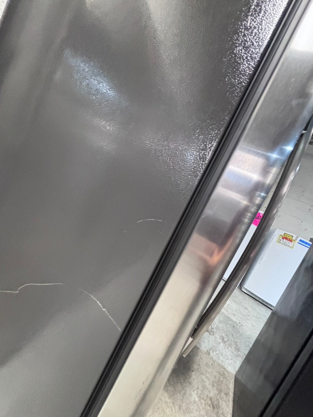 >*36” x 69h GE side by side Refrigerator and freezer stainless steel w/ice water dispenser 36” #SBS52RZB