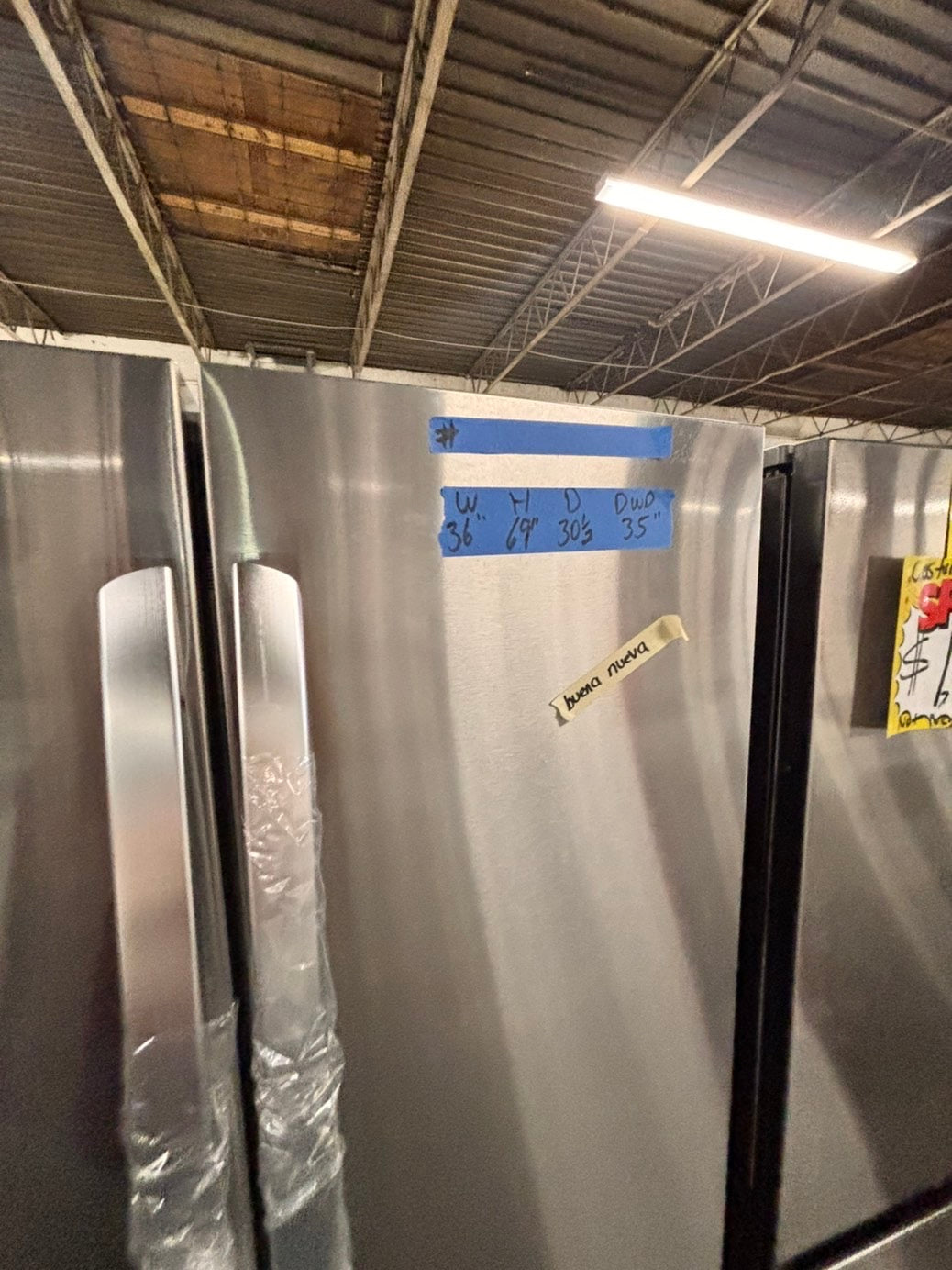 >special🎈New open box LG -French Door Smart Refrigerator with ice maker & water dispenser - Stainless Steel #RFLG33YB