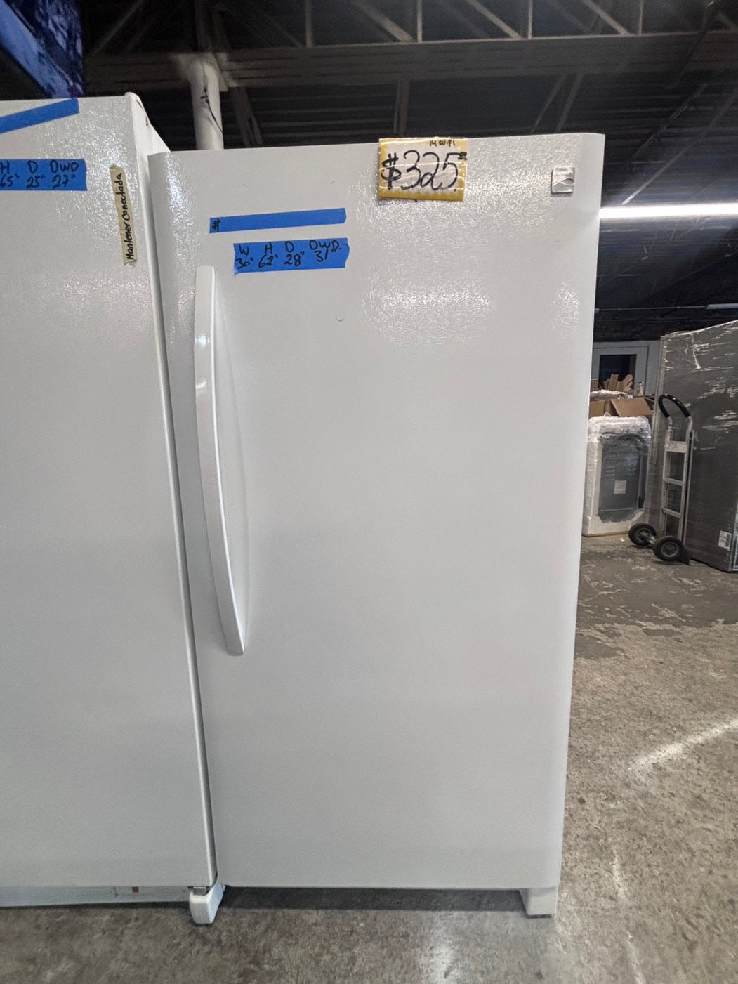 >sale 🎈Kenmore  up-right freezer white 14.cu.ft Refurbished-used #RF9755B