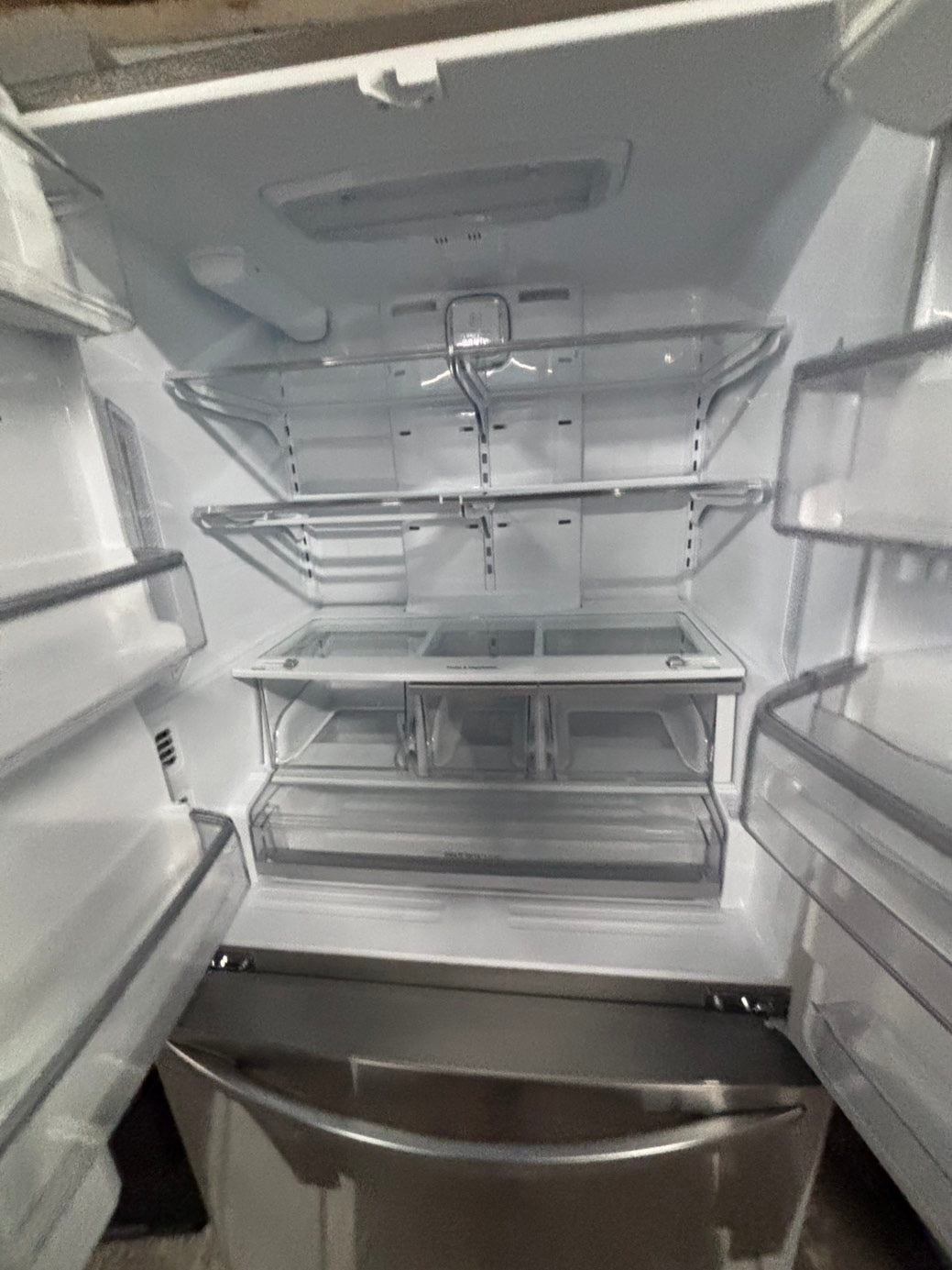 >LG French door Refrigerator counter depth stainless steel w/ ice water dispenser 36" #ARF31B