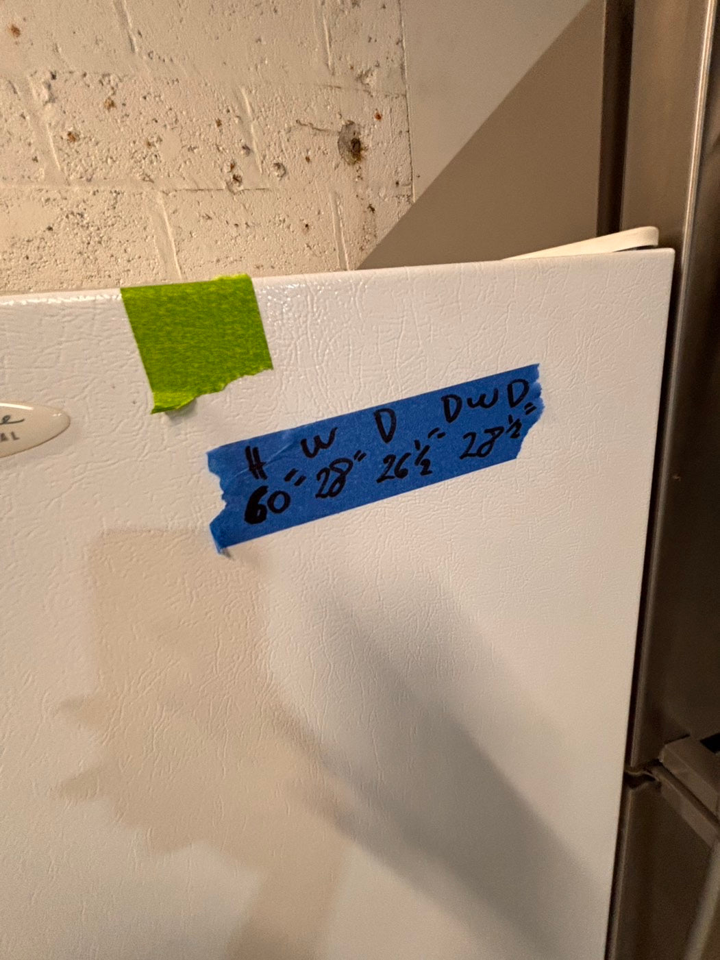 >*special 💥Frigidaire up-right freezer white 14.cu.ft Refurbished-used #FKU2114B