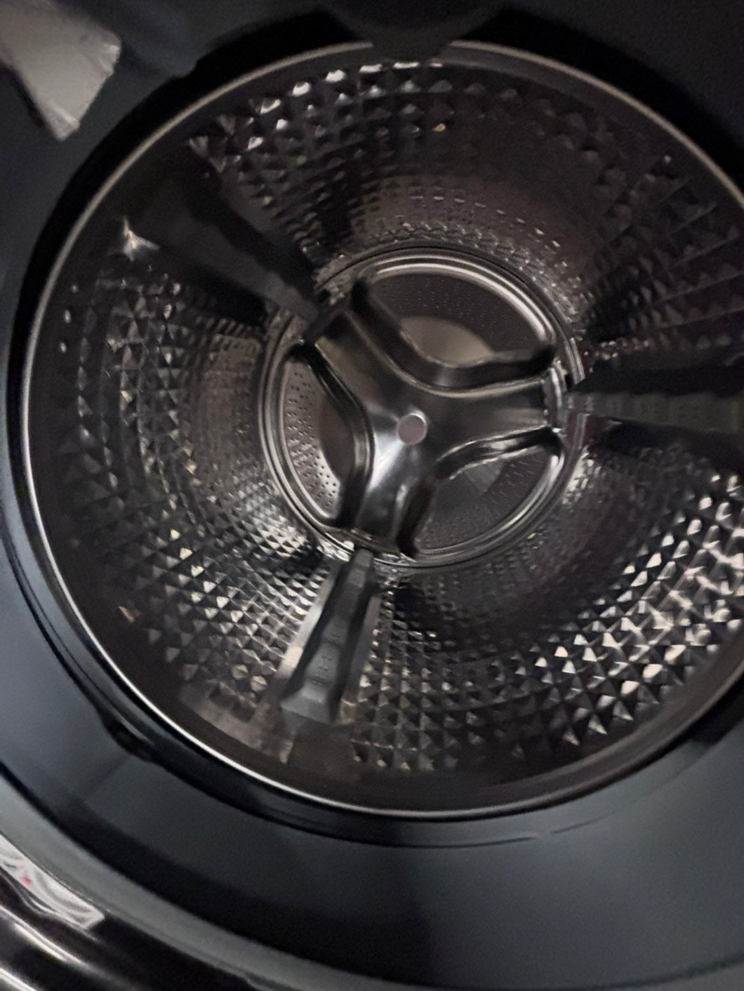 >samsung  front load washer 4.5 cu ft & dryer 7.5 cu ft set electric 220v front load stackable or side by side - sensor dry He in dark gray   #WDKS1B