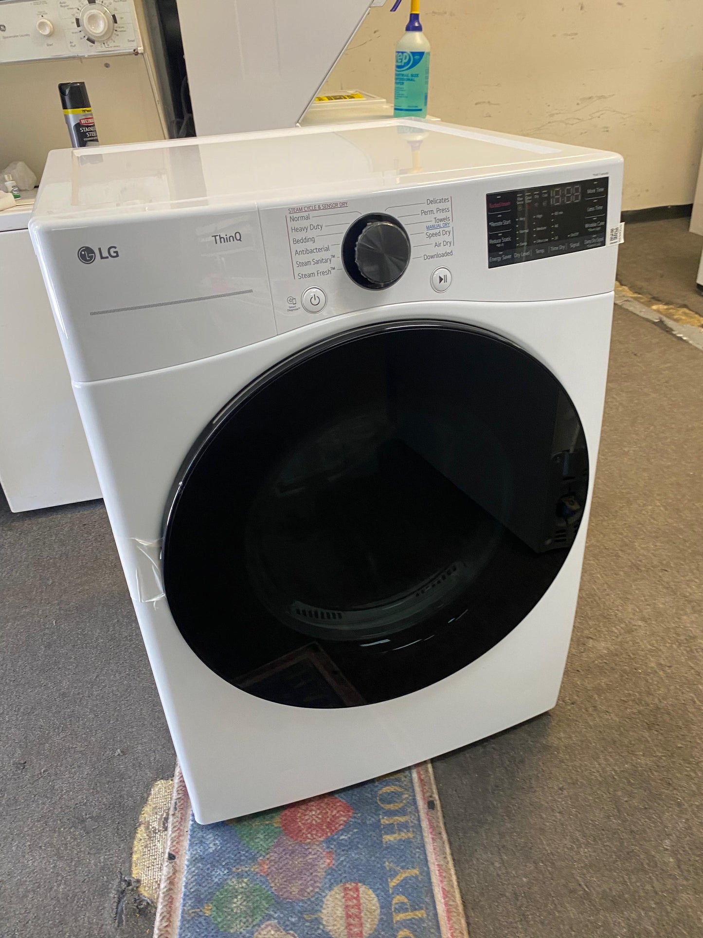 LG new Open Box 📦 Scratch & dent mix & match 4.5 cu. ft.  Large Capacity Front Load Washer -& 7.4 cu. ft. Large Capacity Front Load Electric Dryer - White mix & match Set / stock number #WDE774A3