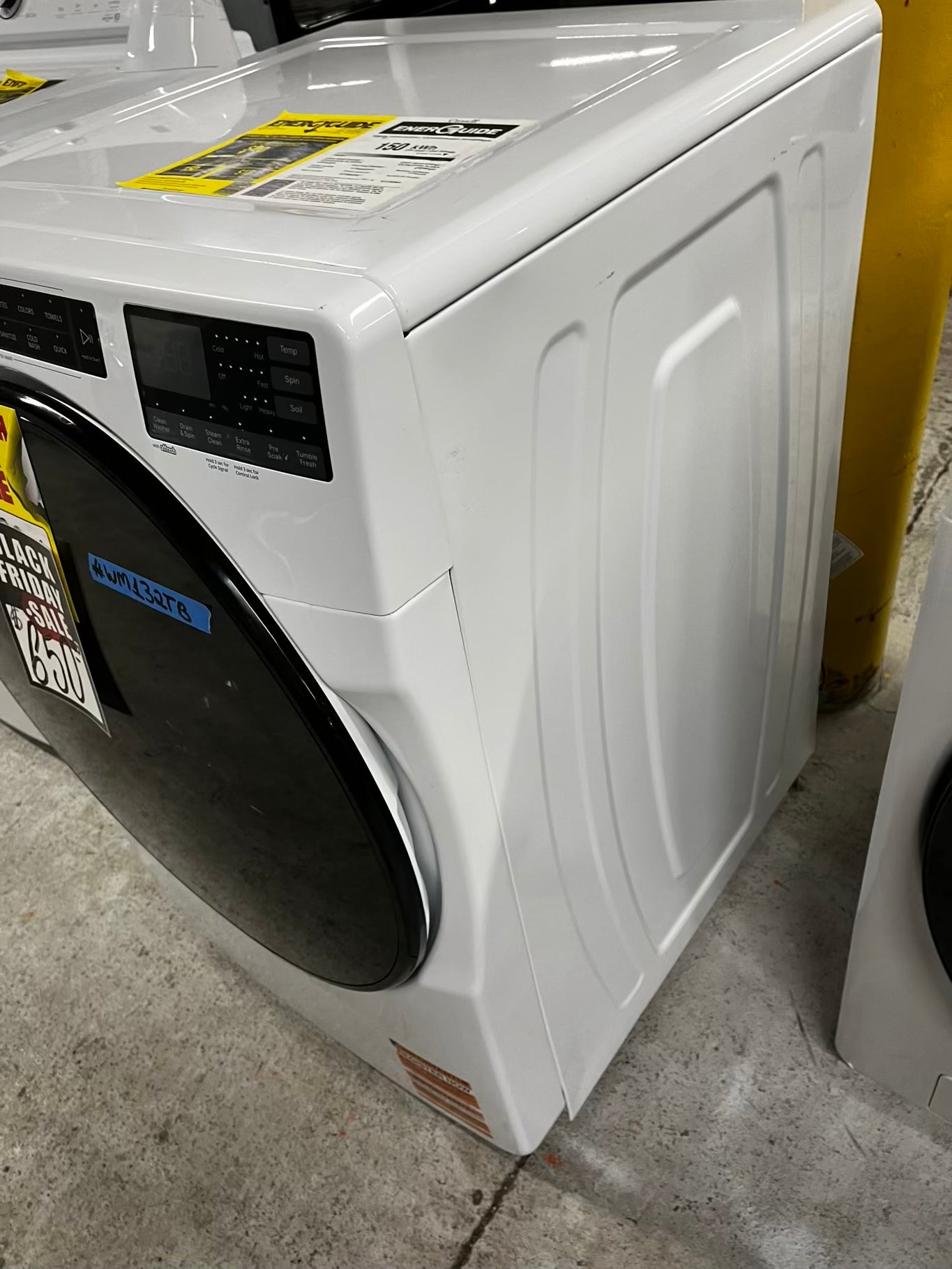 Open Box 📦 scratch & dent - Whirlpool 5.0 cu. ft. High Efficiency White Stackable Front Load Washing Machine with Load & Go XL Dispenser #WM132TB