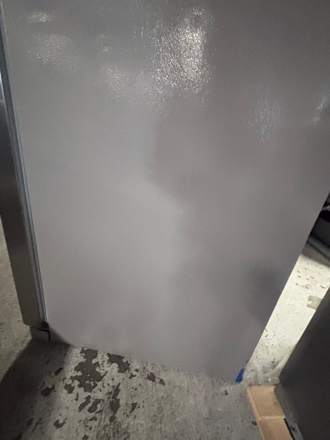 >used-refurbished Frigidaire 33” Side by Side Refrigerator stainless steel w/ice water dispenser  - #RFUR33LB