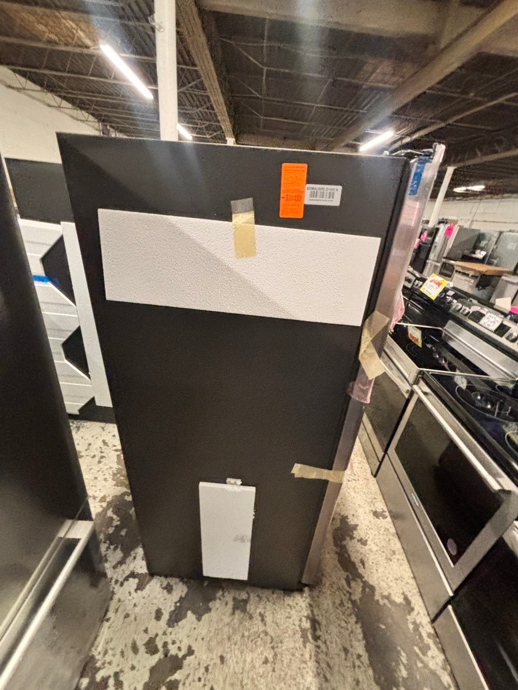 >New open Box 📦 GE 36”Side by Side Refrigerator stainless steel w/ice water dispenser  - #RSGR36LB