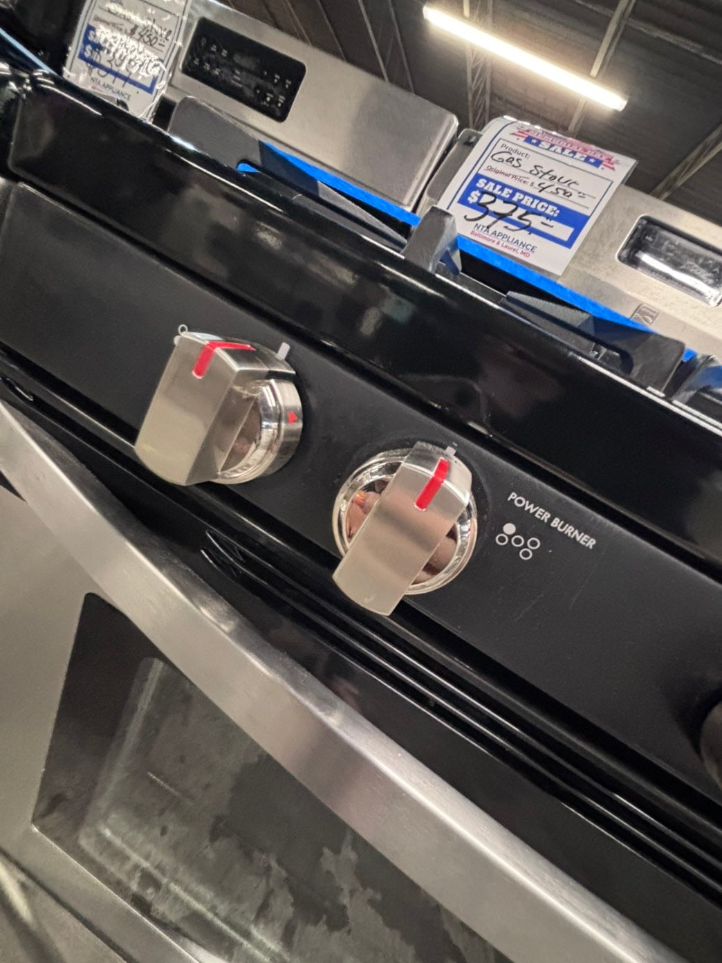 >>special🔥kenmore Gas range 5 burner  bake ,broil Hi/Lo self clean in stainless steel used-Refurbished 30” #KGZ5SB