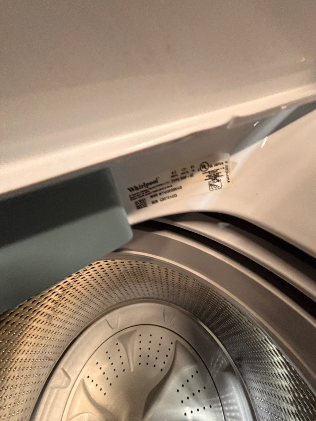 >*maytag dryer electric 220v & whirlpool washer white   large capacity side x side  white color used-refurbished #WYT6BB
