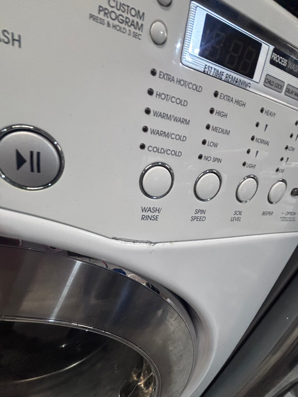 >*early July 4th special 🇺🇸LG washer & dryer set electric 220v front load stackable or side by side - sensor dry in white color #LG62BSET