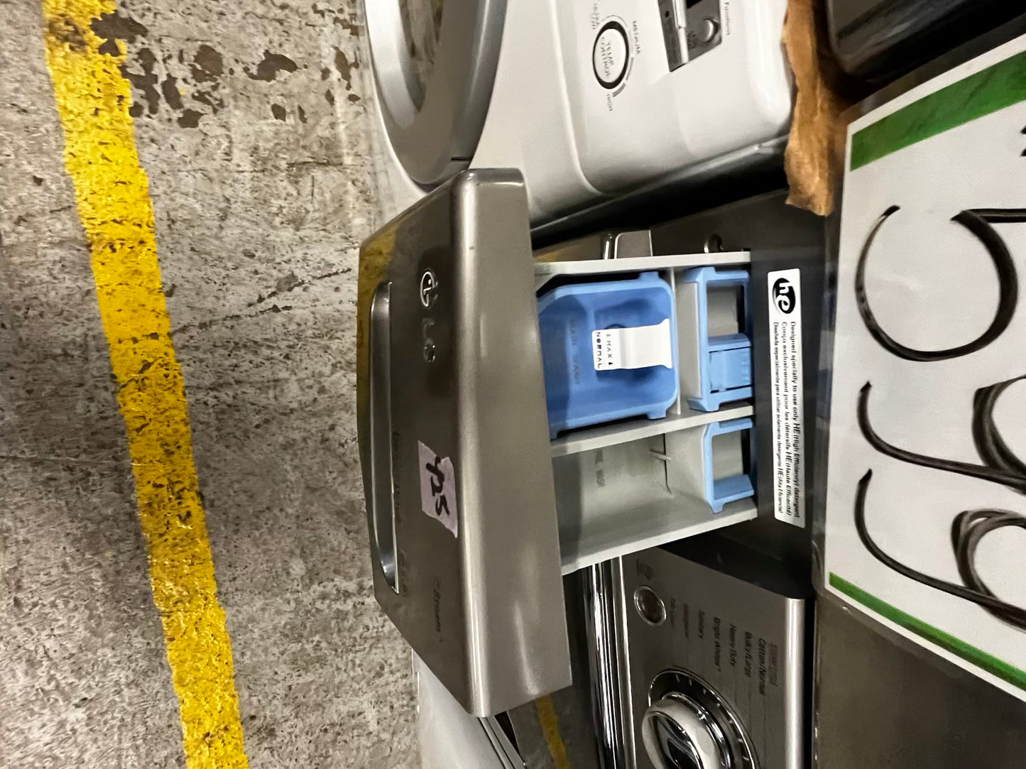 🎁Holiday Sale 🎄 GAS Mix & Match LG washer & Samsung dryer set front load stackable stainless steel 30" in Refurbished #ED77414B