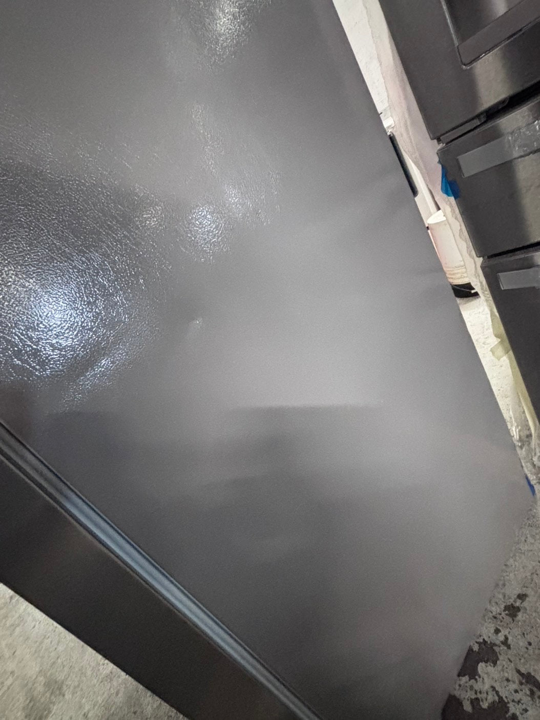>used-refurbished Frigidaire 33” Side by Side Refrigerator stainless steel w/ice water dispenser  - #RFUR33LB