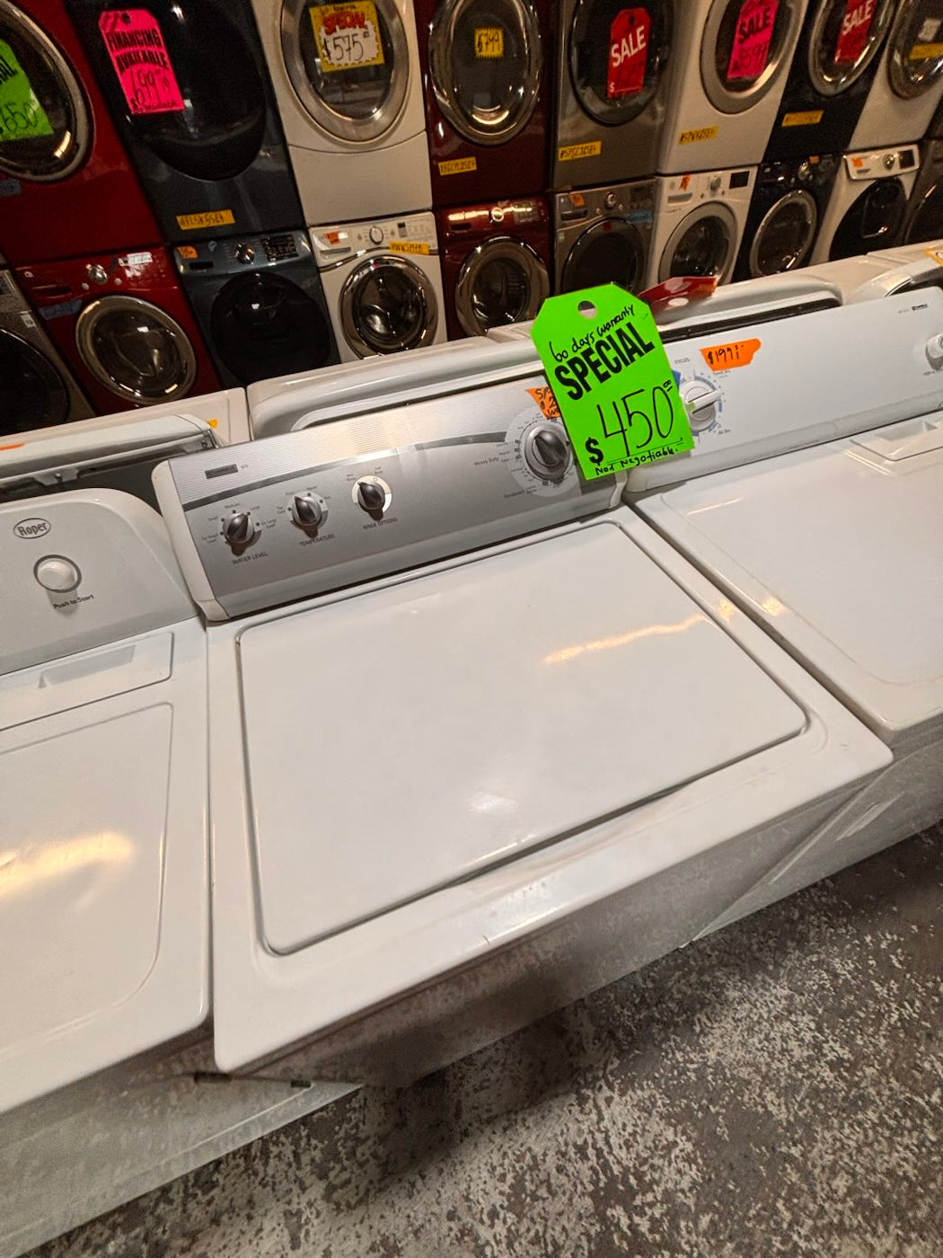 }}sale💥Kenmore top load washer with agitator & electric dryer 220v  set   top load side by side working 💯  with warranty top load side by side #TLSD61YB