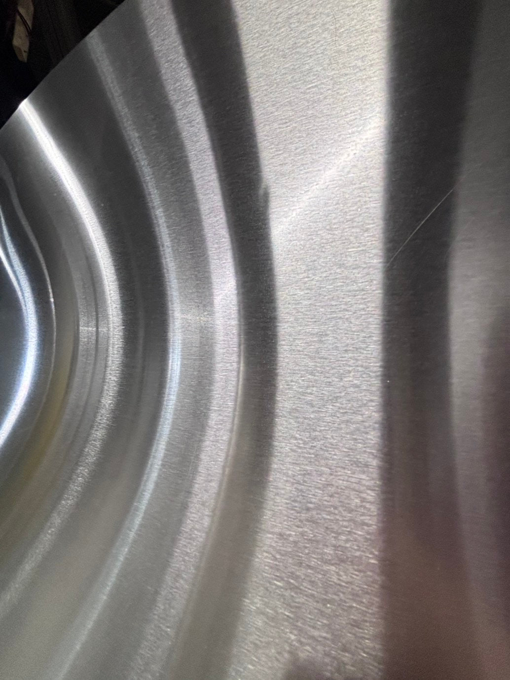 >*28” whirlpool top freezer fridge with ice 🧊 maker inside stainless steel  used-refurbished #FFQW3RB