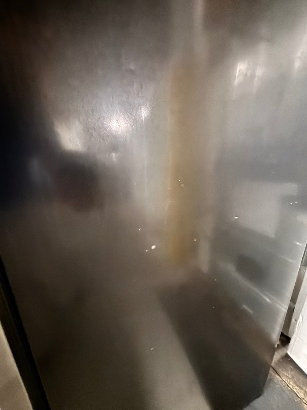 >Whirlpool 30” top freezer fridge stainless steel used-refurbished #RF117B