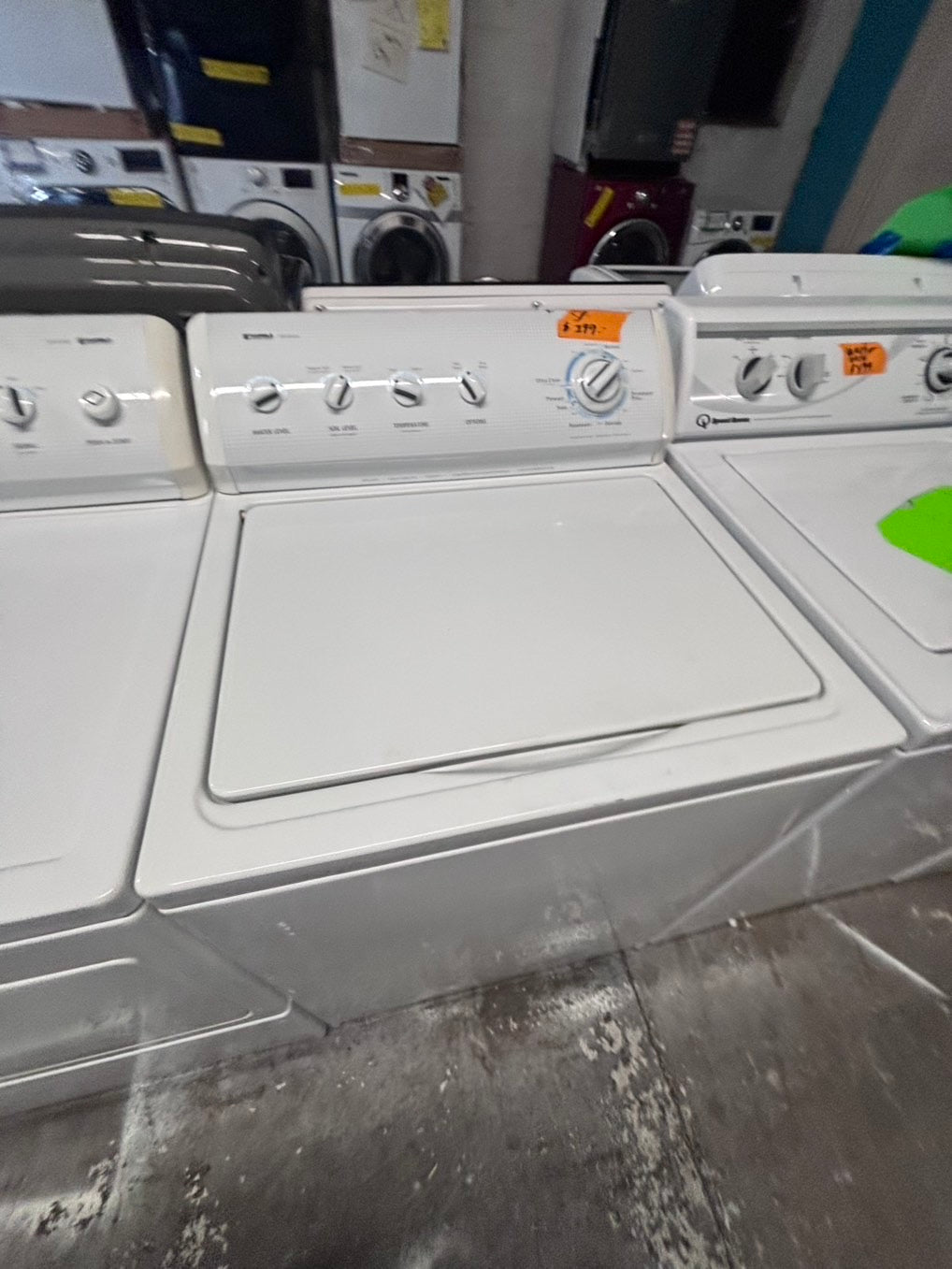 }sale 🔥🔥KENKORE  top load washer with agitator & electric dryer 220v  set   top load side by side working 💯  with warranty top load side by side #SKS61YB