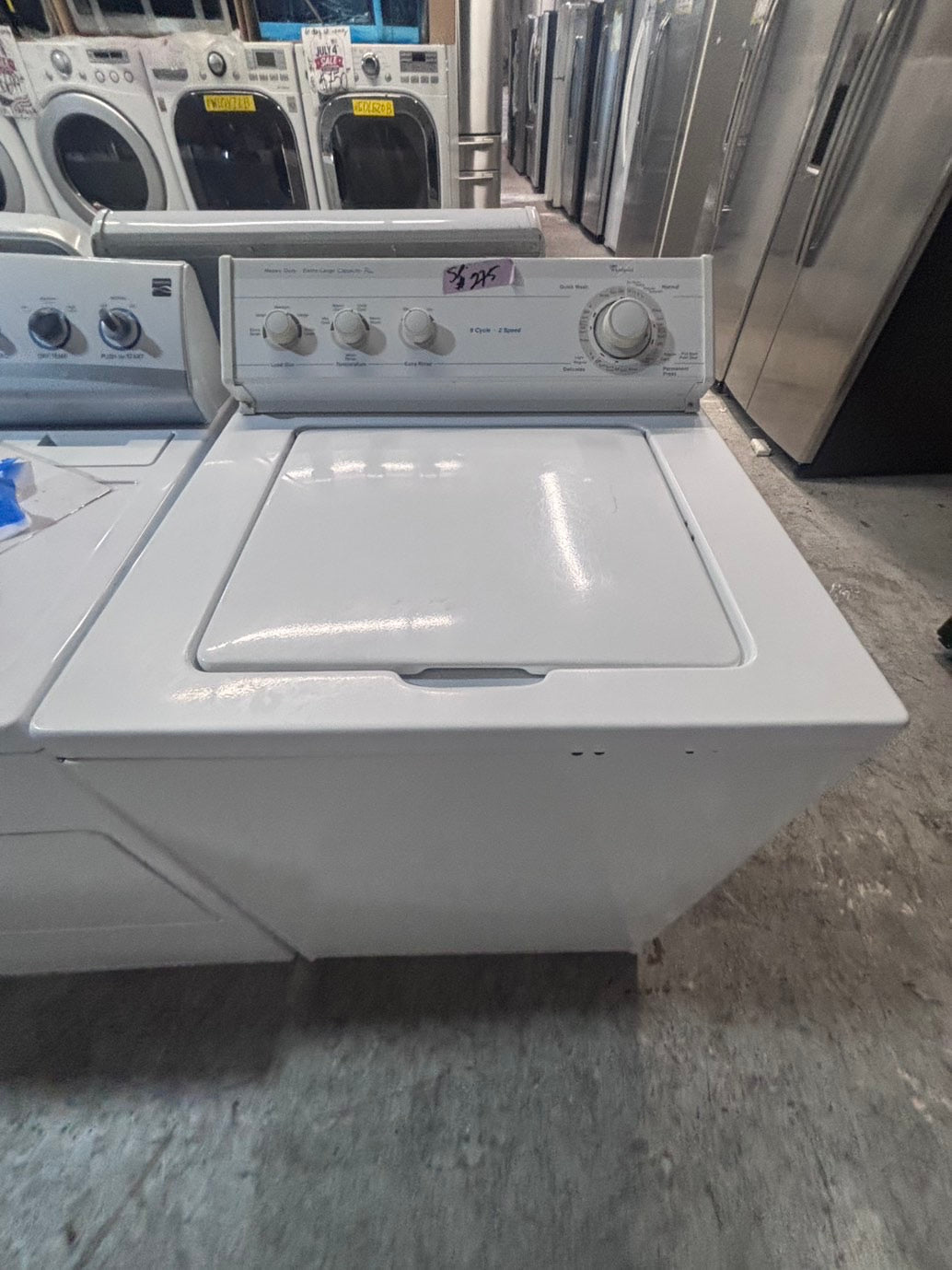 >*sale🎈whirlpool Top load washing machine w agitator 27" in good condition,used-Refurbished #TWF66B (Copy)
