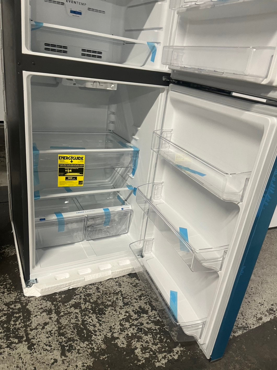 Open box 📦 New S/d Frigidaire
30 in. 20 cu. ft. Garage Ready Top Freezer Refrigerator in Stainless Steel Steel #RFG189KB