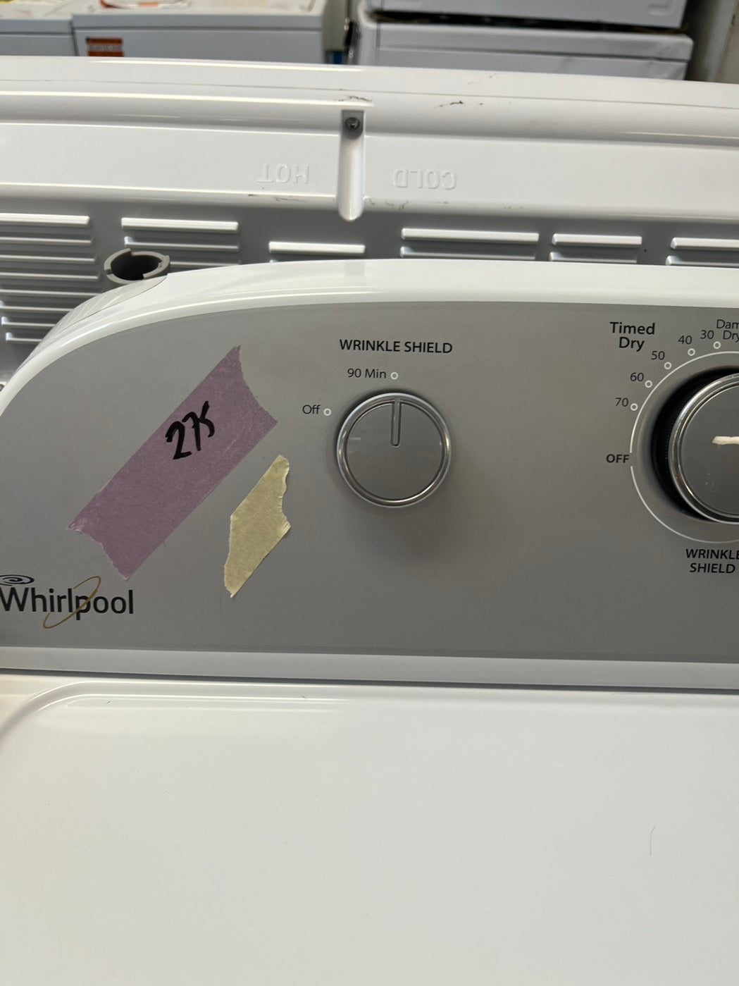 =• whirlpool top load washer  & electric dryer 220v  set top load side by side #WHTP35SET