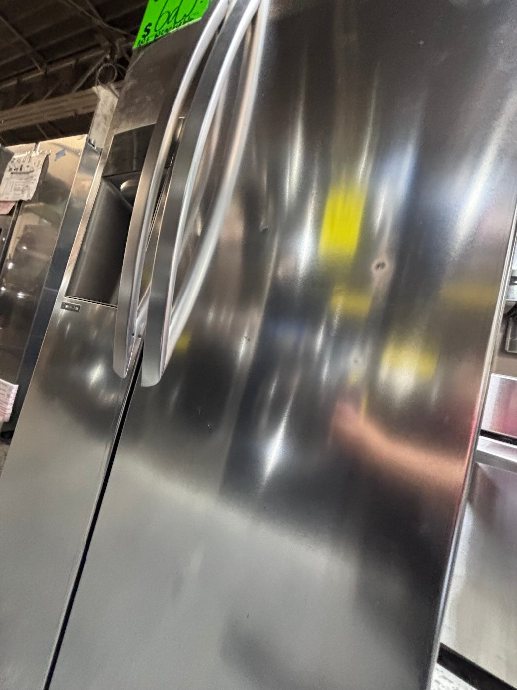 }SALE🔥🔥LG 33”x 66.1/2 h x 29”depth side by side Refrigerator and freezer with ice & water #LG33Z73B