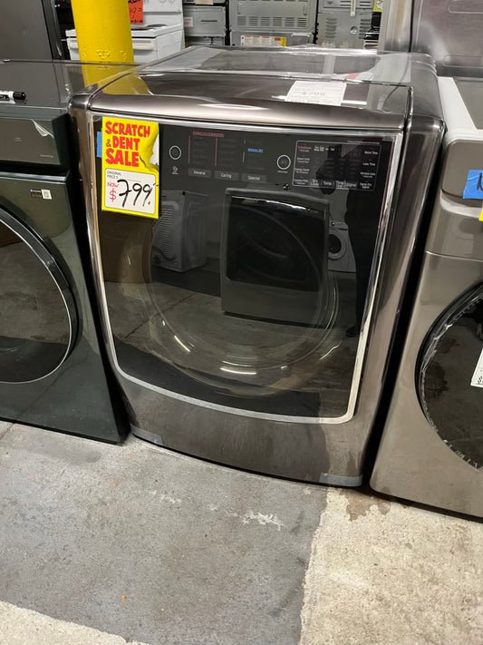Open Box | Scratch & Dent LG SIGNATURE 9.0 cu. ft. Large Smart Wi-Fi Enabled Electric Dryer w/ TurboSteam™ 29" #RF205VB