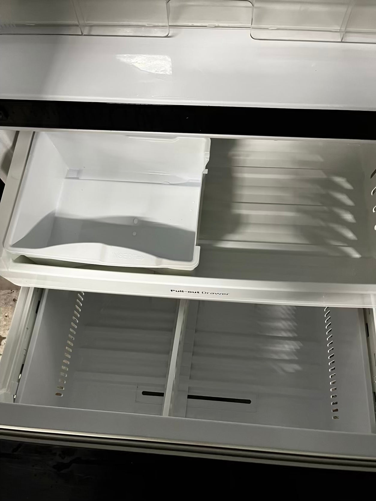 🎄Holiday Sale 🎁Used | Refurbished LG 36” 28cu.ft. French door refrigerator black stainless steel w/ice water dispenser - stock number #RF453P7B