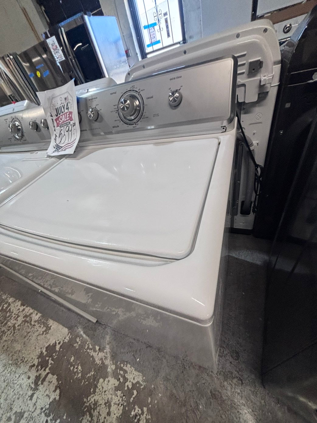 >*sale🔥maytag top load washer  & electric dryer 220v  set top load side by side #SPE2T1B