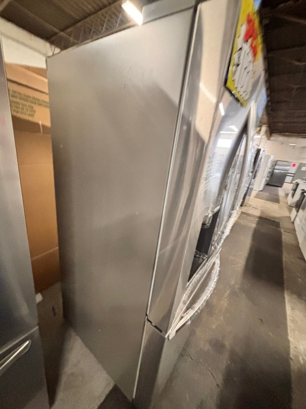 >special🎈New open box LG -French Door Smart Refrigerator with ice maker & water dispenser - Stainless Steel #RFLG33YB