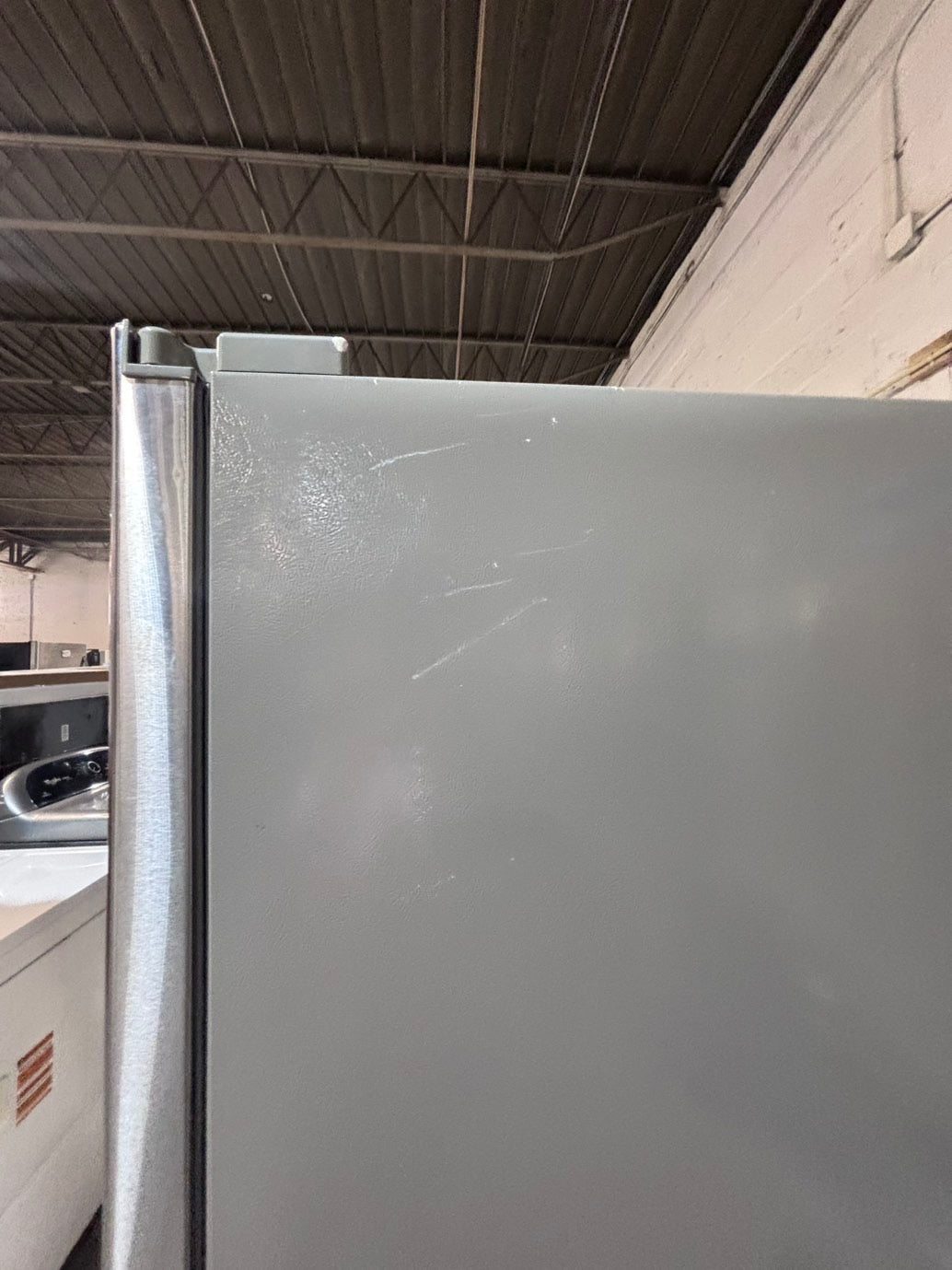 >special price 🙌LG 36” French Door Refrigerator  with ice maker & water dispenser ,used-refurbished #FDL50PSB