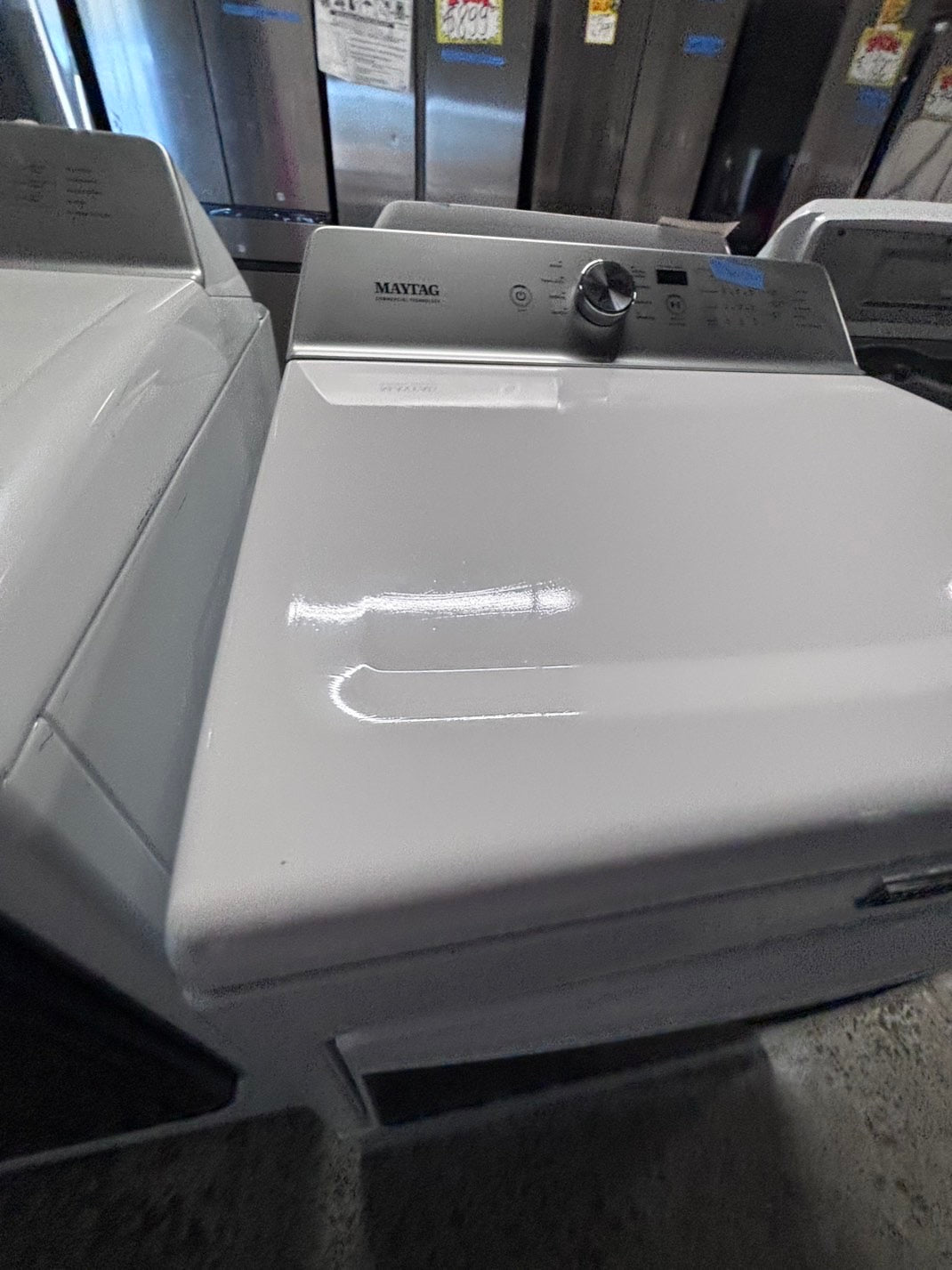 >maytag side x side extra large capacity electric 220v dryer   27” used -Refurbished #MG78D8B