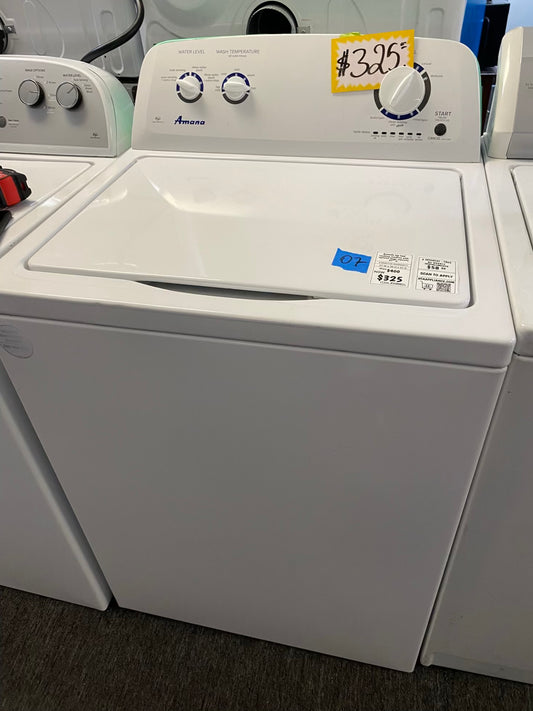 Amana top load washing machine with agitator large capacity 27" in #W868GL Refurbished