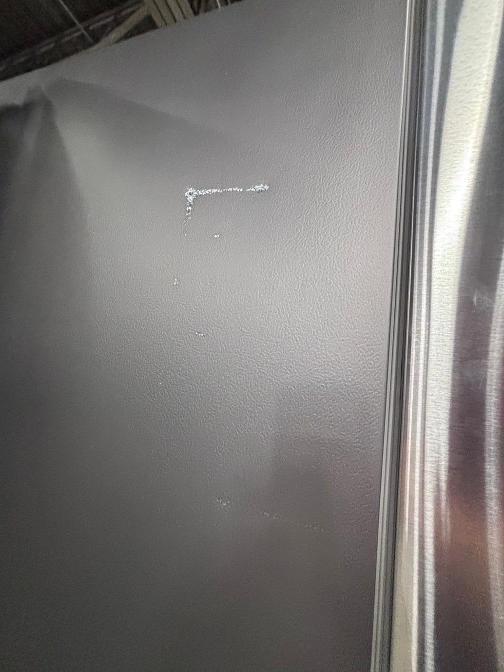 >* used-Refurbished samsung 36”w x69h x 29 depth refrigerator stainless steel w/ice & water dispenser 36 “ #FDSS73B