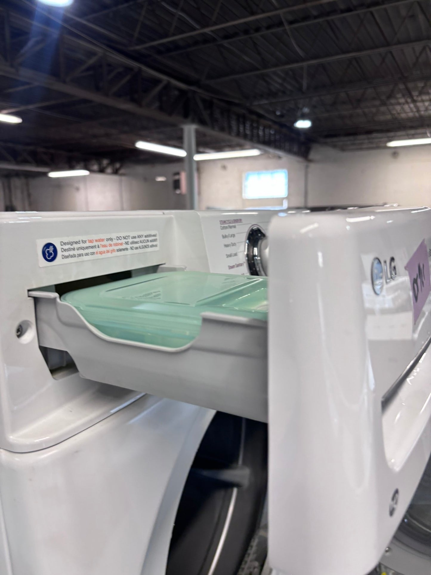 >*early July 4th special 🇺🇸LG washer & dryer set electric 220v front load stackable or side by side - sensor dry in white color #WWS2BSET