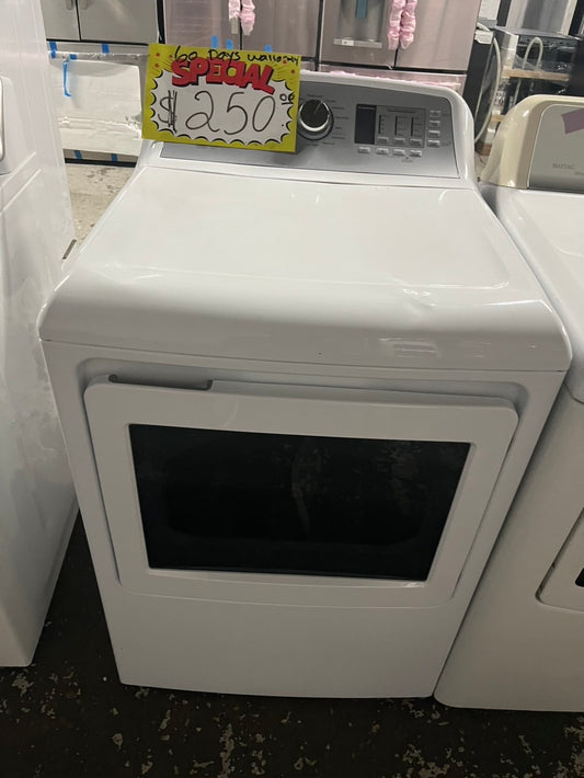 - Ge Top load dryer side by side electric 220v large capacity 27" in Refurbished #ED75B