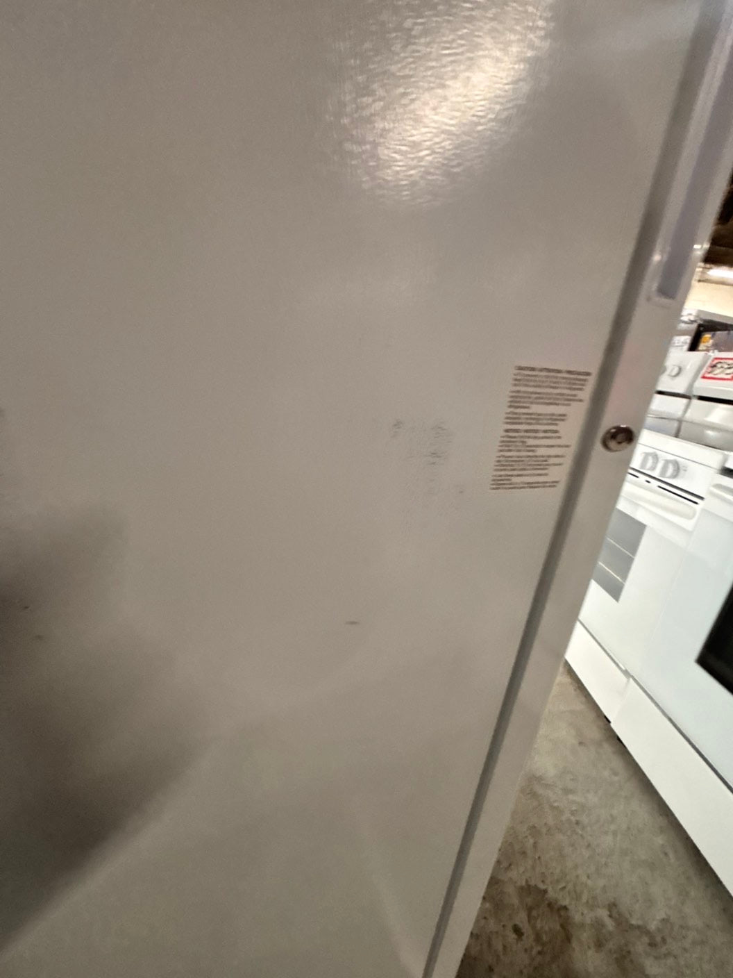 Open box 📦 17cu. ft. Midea Garage Ready Freezer/fridge convertible in White with Temperature Alarm ENERGY STAR #FZR77WBB