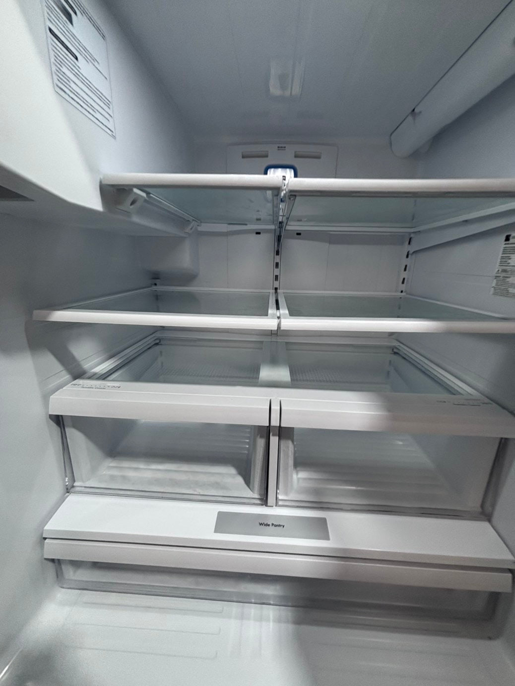 >*special🔥36”kenmore  French doors  fridge  stainless steel (ice maker  doesn’t work) only water 💦 dispenser works !doesn’t affect on the others functions. 36” #KE24WWB